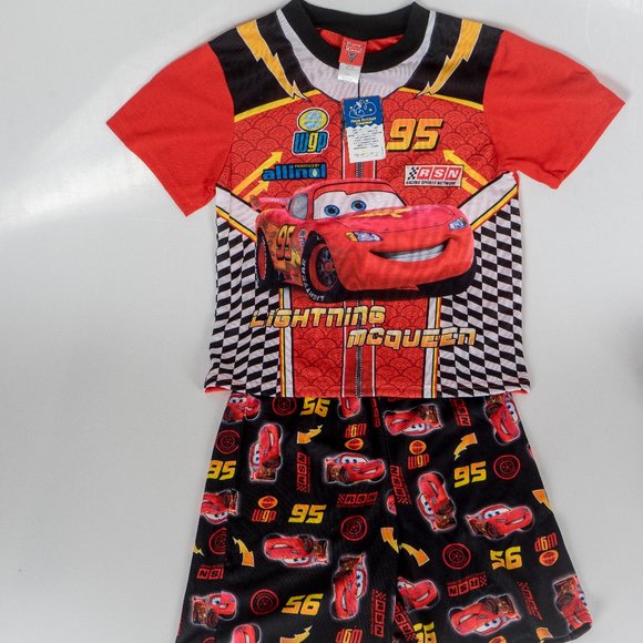 NWT Cars shorts Pajamas - sz 10